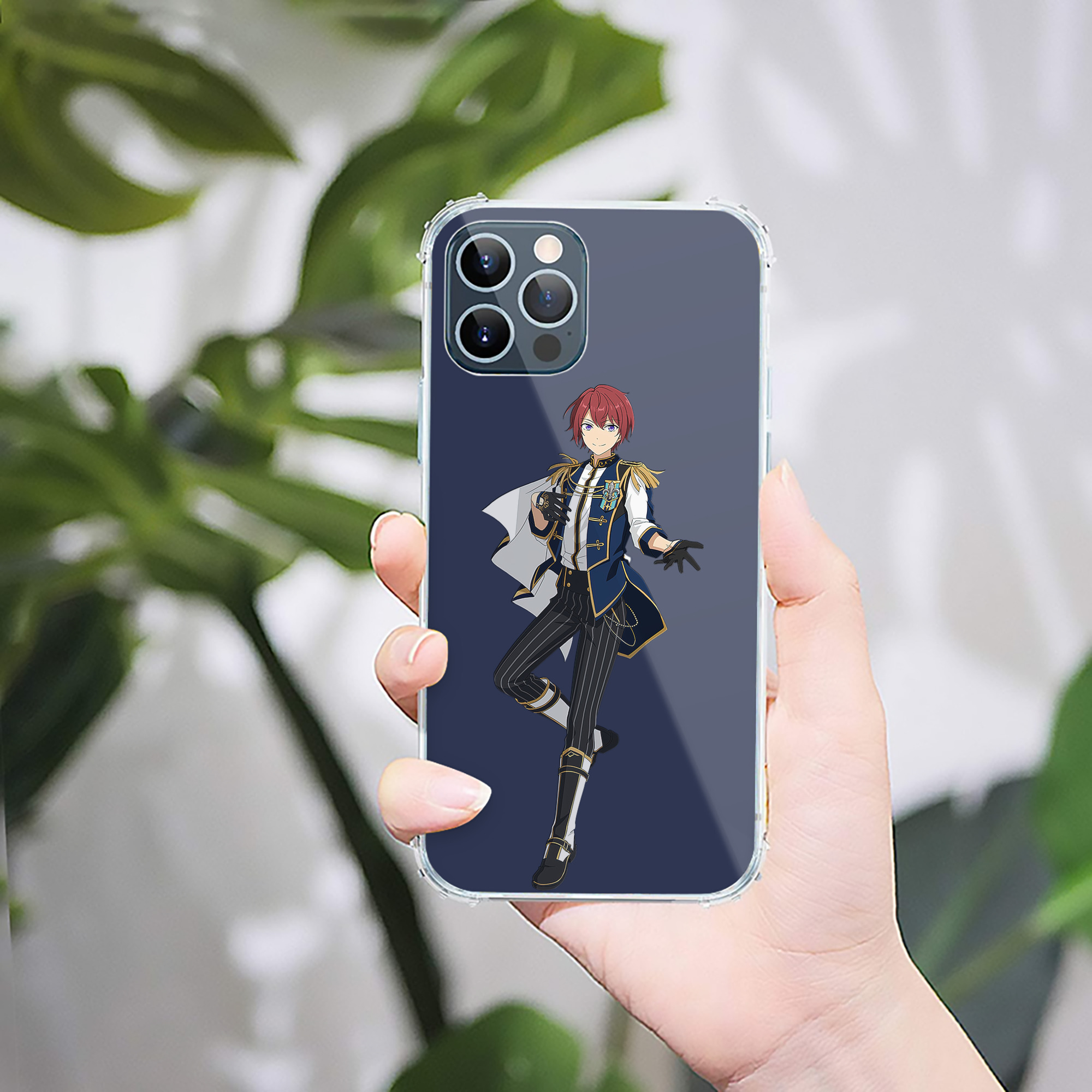 （画像用） あんさんぶるスターズ! Ensemble Stars 【iPhone 12シリーズ対応】透明スマホケース（クリアソフトケース）